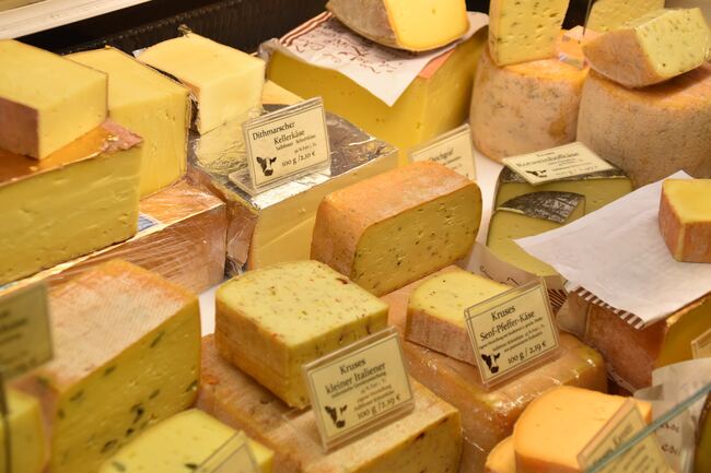 blocs de fromages